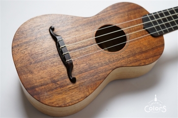 ukulele concert 14f std. – Hawaiian Koa TOP/Bird’s eye Maple SIDE & BACK